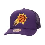 Phoenix Suns mens phoenix suns mitchell  ness purple core evergreen otc trucker adjustable hat Collection | Official Suns Shop