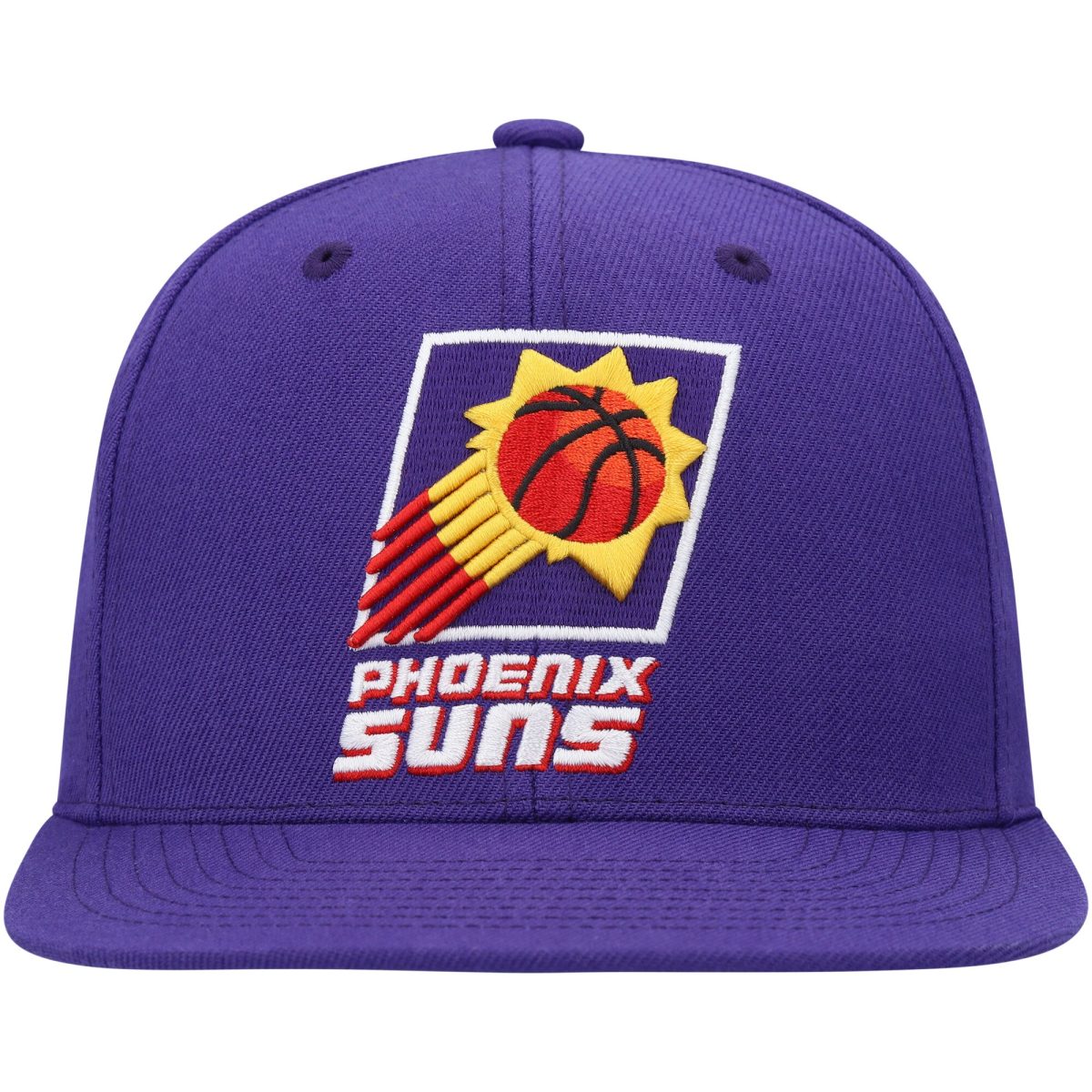 Phoenix Suns mens phoenix suns mitchell  ness purple hardwood classics mvp team ground 2.0 fitted hat Collection | Official Suns Shop