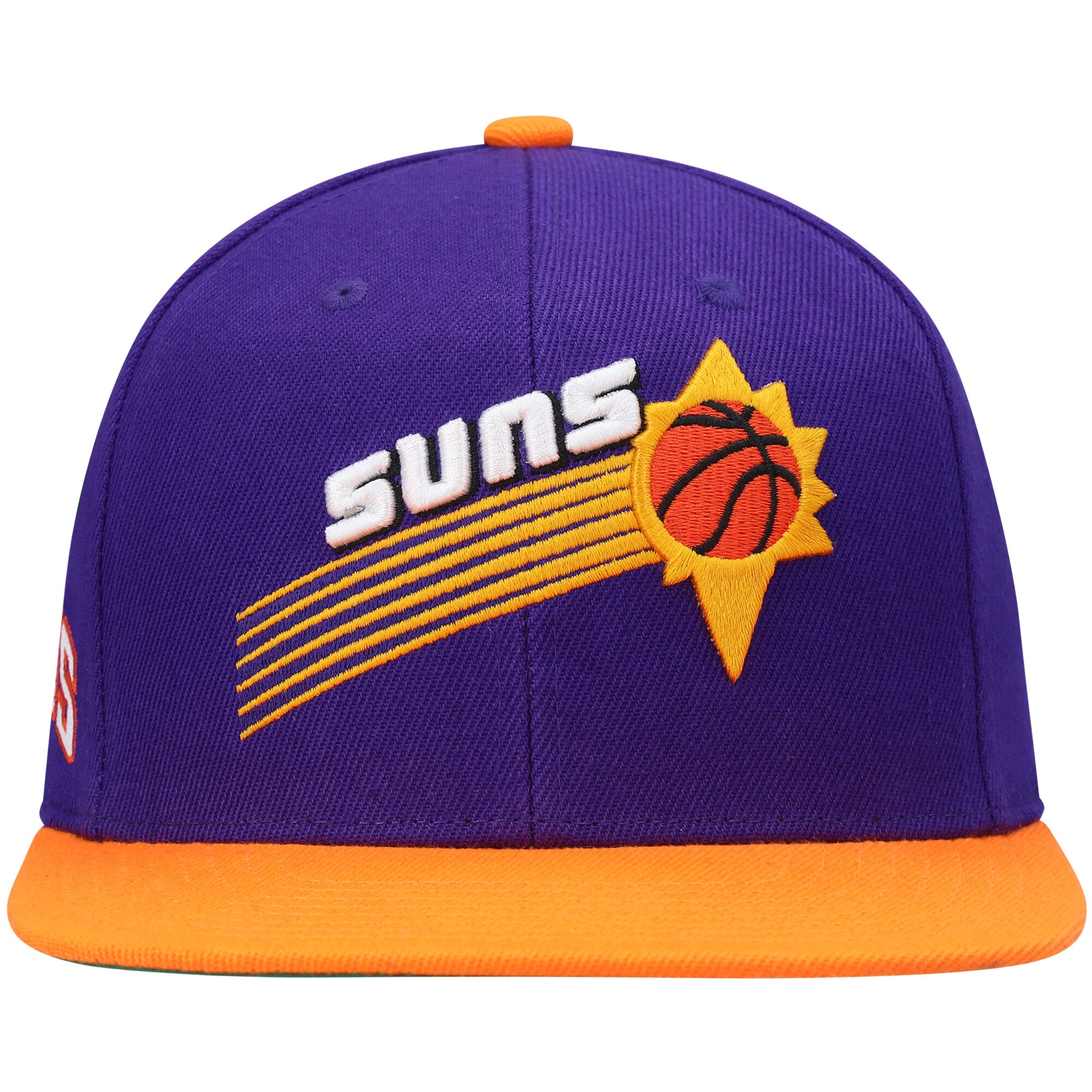 Phoenix Suns mens phoenix suns mitchell  ness purpleorange hardwood classics snapback hat Collection | Official Suns Shop