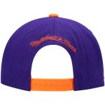 Phoenix Suns mens phoenix suns mitchell  ness purpleorange hardwood classics snapback hat Collection | Official Suns Shop