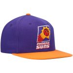 Phoenix Suns mens phoenix suns mitchell  ness purpleorange hardwood classics team two-tone 2.0 snapback hat Collection | Official Suns Shop