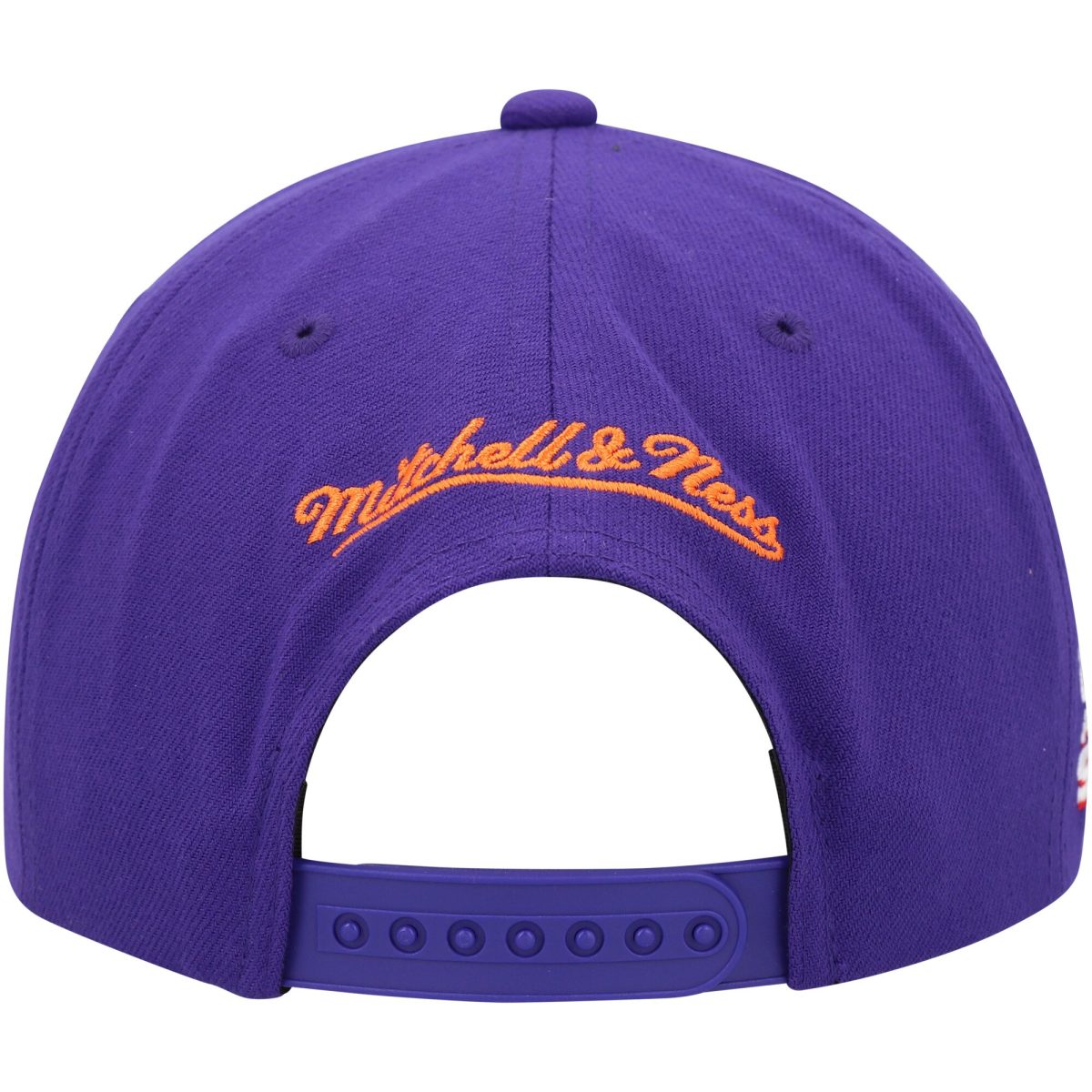 Phoenix Suns mens phoenix suns mitchell  ness whitepurple retro sport color block script snapback hat Collection | Official Suns Shop