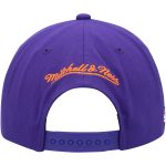 Phoenix Suns mens phoenix suns mitchell  ness whitepurple retro sport color block script snapback hat Collection | Official Suns Shop