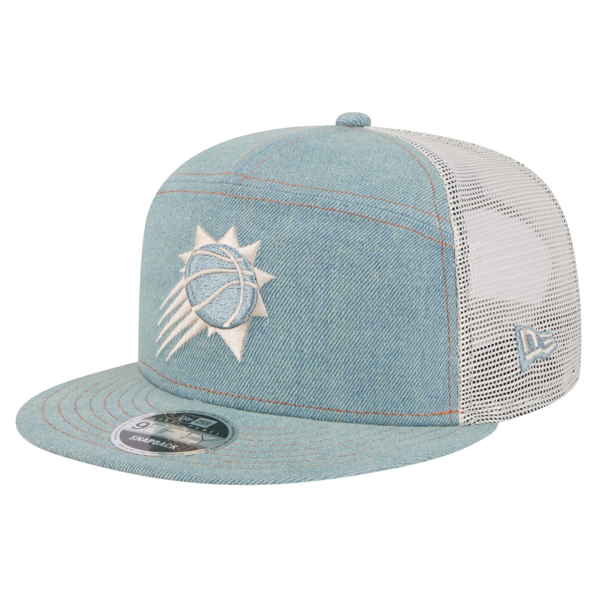 Phoenix Suns mens phoenix suns new era adventure denim split panel 9fifty snapback trucker hat Collection | Official Suns Shop