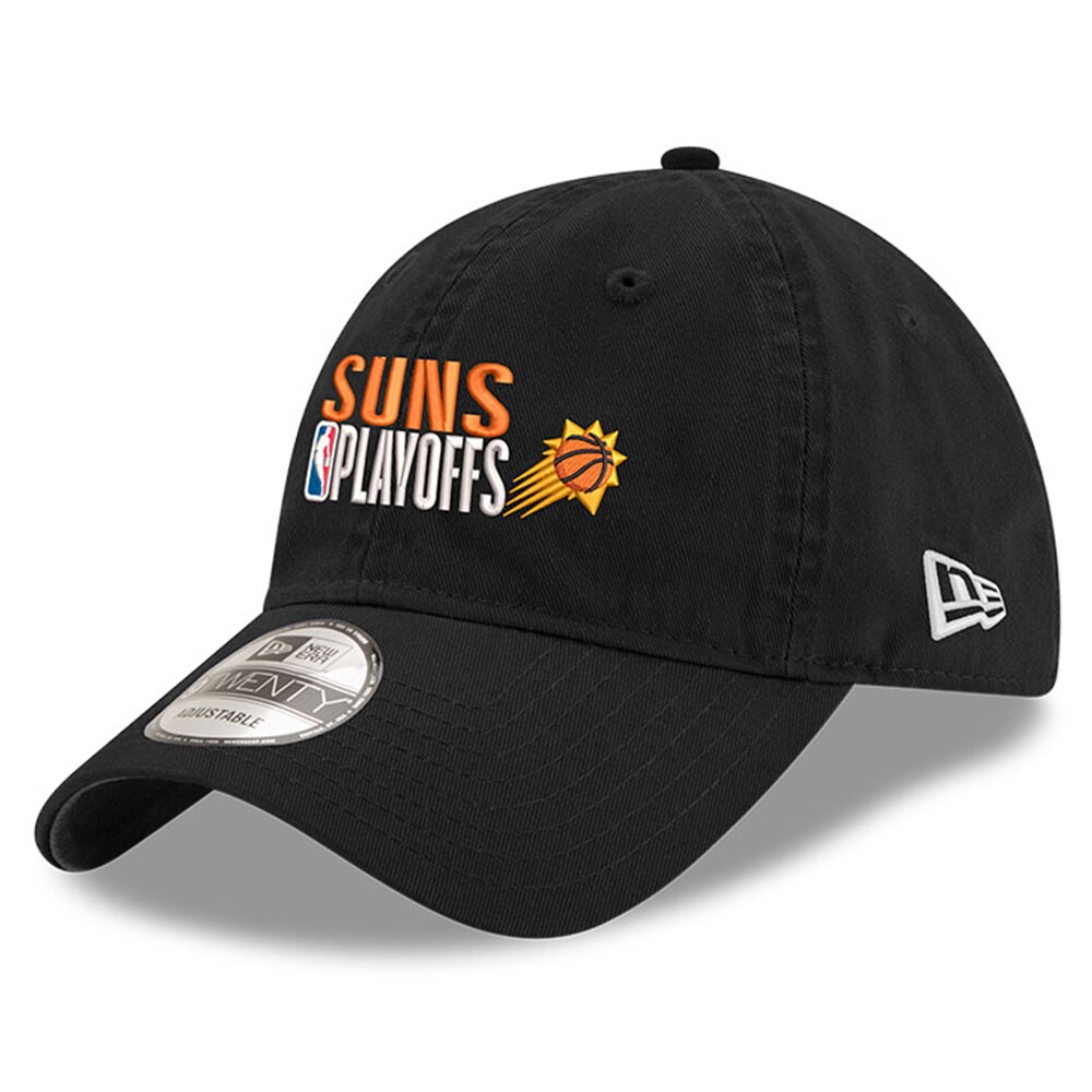 Phoenix Suns mens phoenix suns new era black 2024 nba playoffs 9twenty adjustable hat Collection | Official Suns Shop