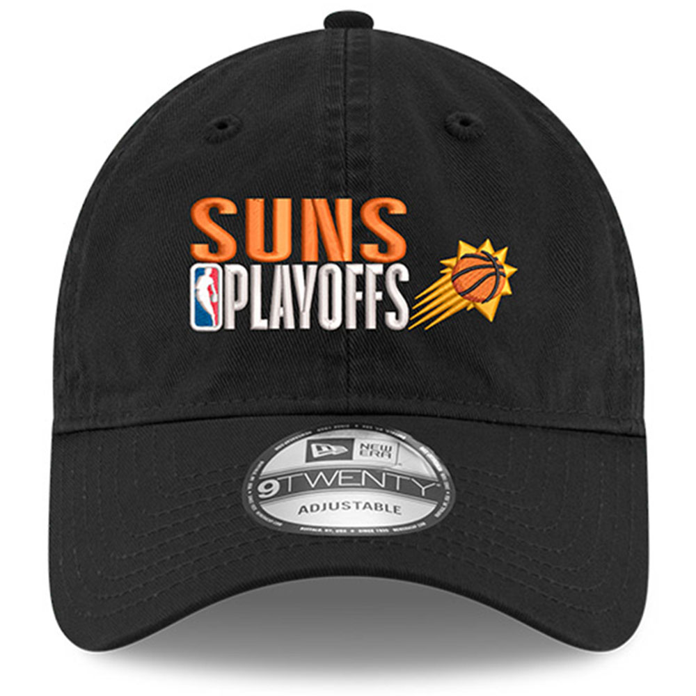 Phoenix Suns mens phoenix suns new era black 2024 nba playoffs 9twenty adjustable hat Collection | Official Suns Shop