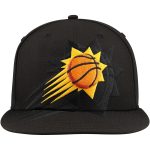 Phoenix Suns mens phoenix suns new era black blackout shadow logo 59fifty fitted hat Collection | Official Suns Shop