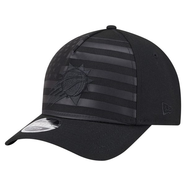 Phoenix Suns mens phoenix suns new era black game day flag a-frame 9forty adjustable hat Collection | Official Suns Shop