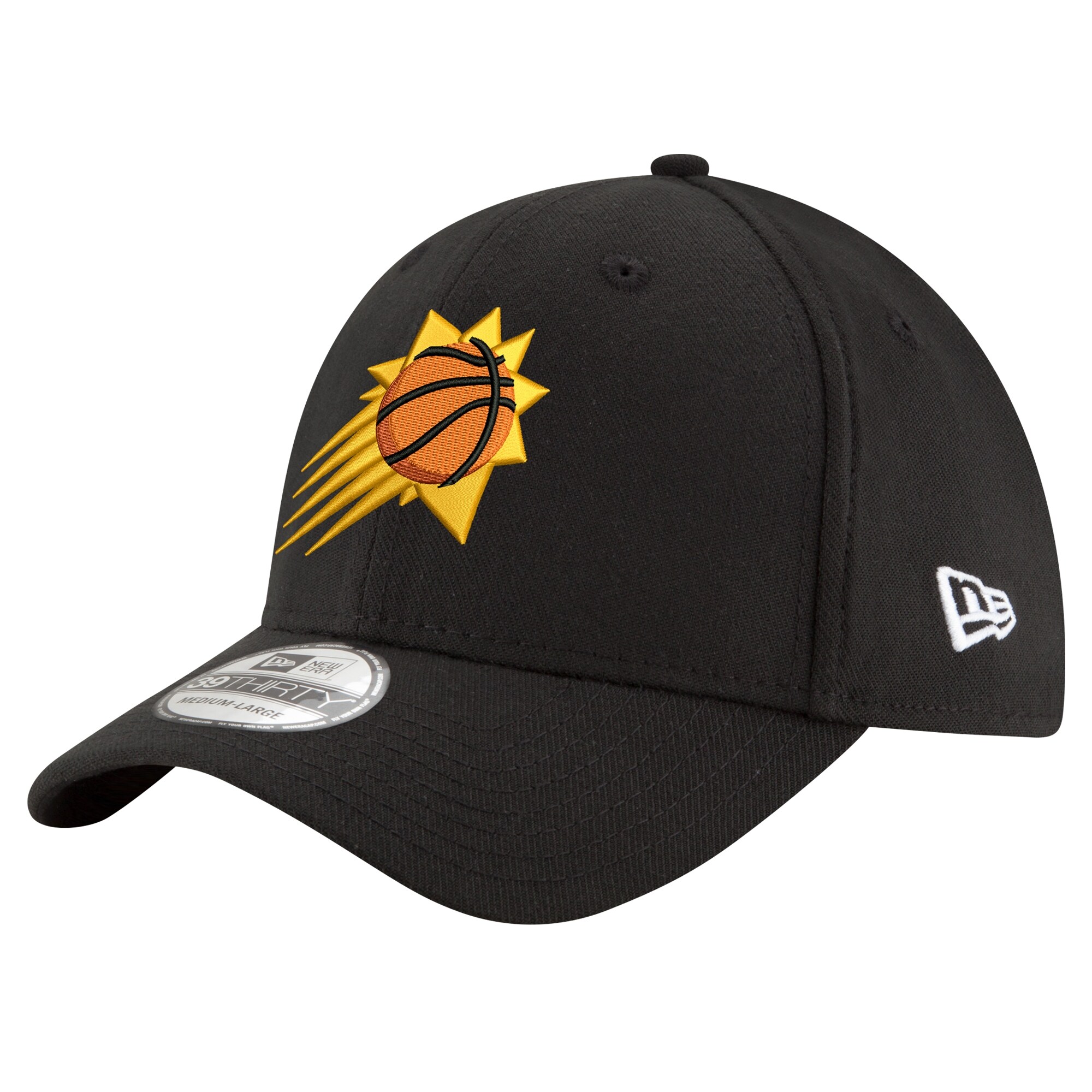 Phoenix Suns mens phoenix suns new era black logo 39thirty flex hat Collection | Official Suns Shop