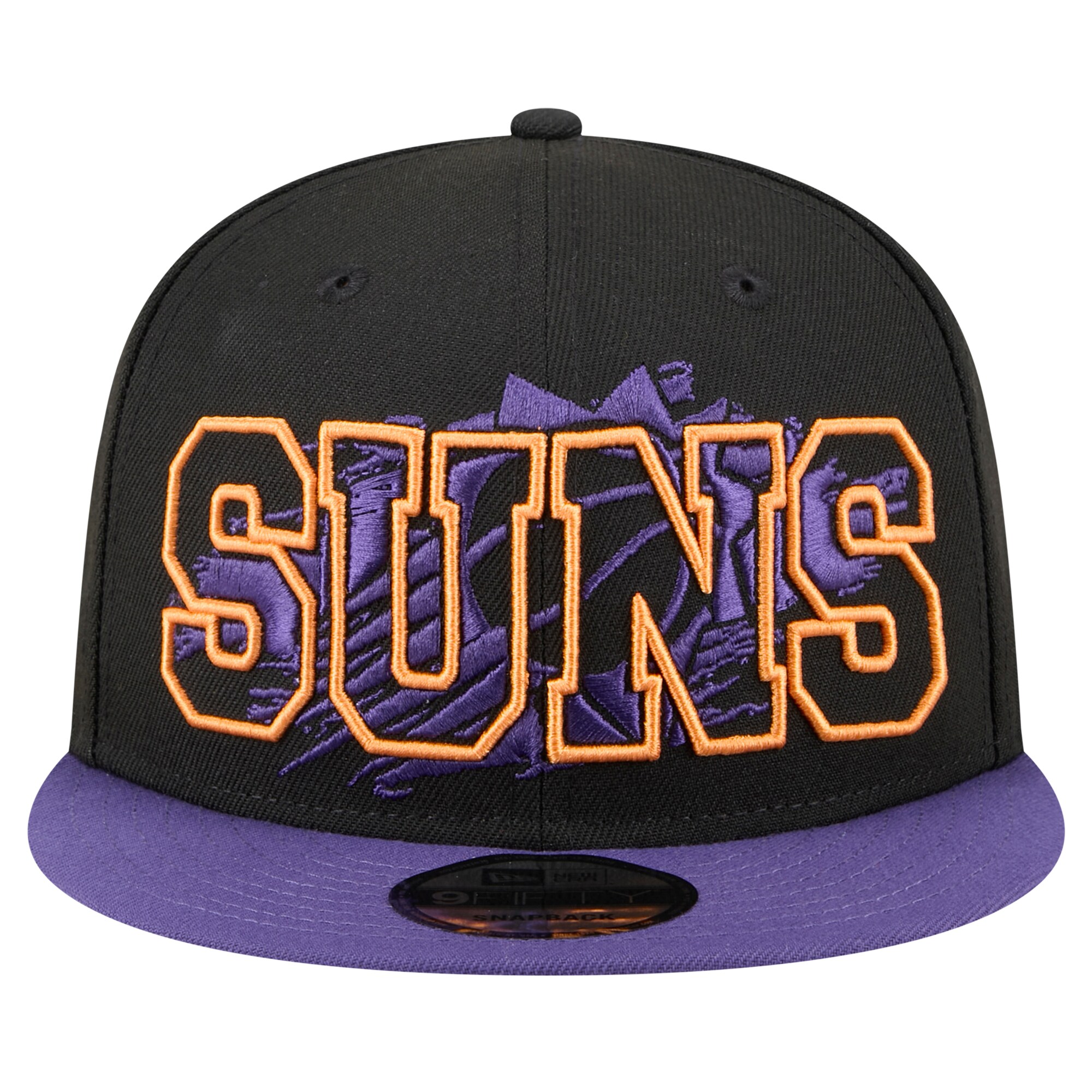 Phoenix Suns mens phoenix suns new era blackpurple sport night splatter 2-tone 9fifty snapback hat Collection | Official Suns Shop