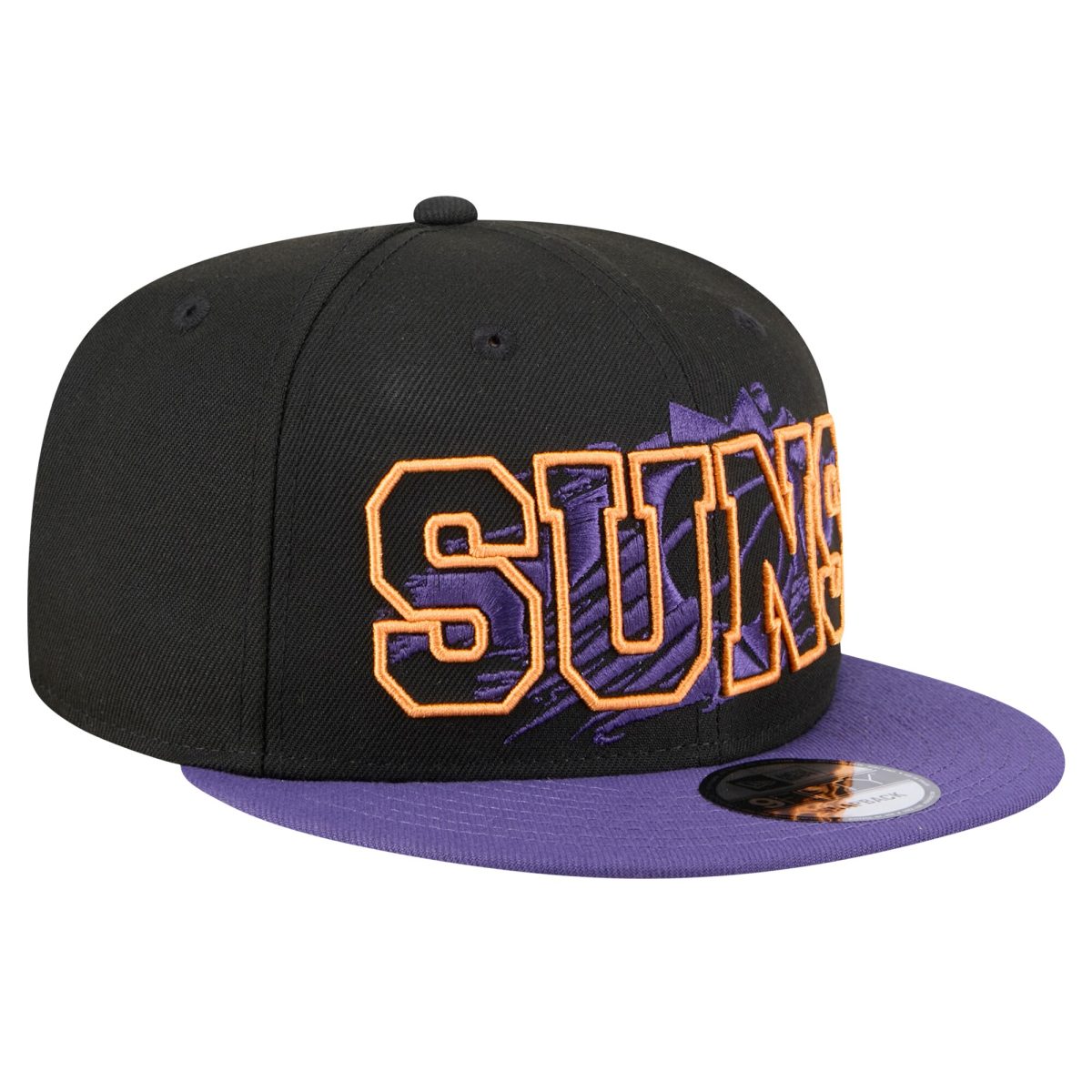Phoenix Suns mens phoenix suns new era blackpurple sport night splatter 2-tone 9fifty snapback hat Collection | Official Suns Shop