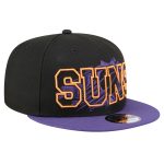 Phoenix Suns mens phoenix suns new era blackpurple sport night splatter 2-tone 9fifty snapback hat Collection | Official Suns Shop