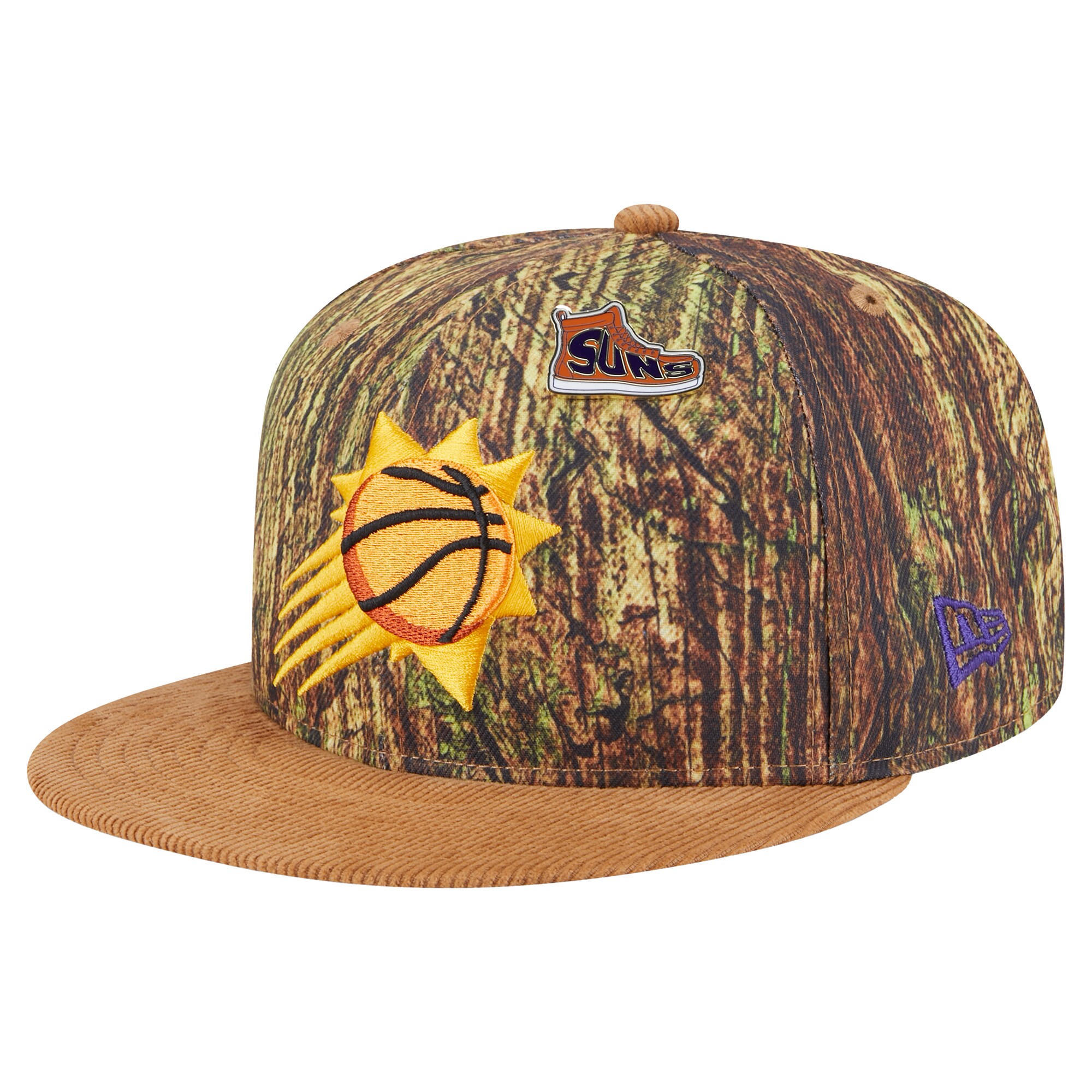 Phoenix Suns mens phoenix suns new era camo victory grove forest sneaker pin 9fifty snapback hat Collection | Official Suns Shop
