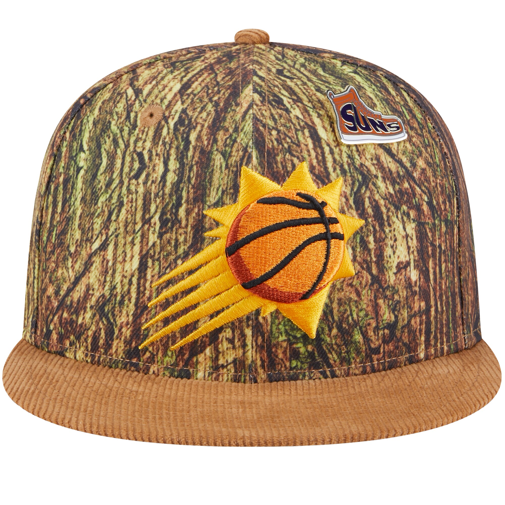 Phoenix Suns mens phoenix suns new era camo victory grove forest sneaker pin 9fifty snapback hat Collection | Official Suns Shop