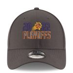 Phoenix Suns mens phoenix suns new era gray 2022 nba playoffs bubble letter 9forty adjustable hat Collection | Official Suns Shop