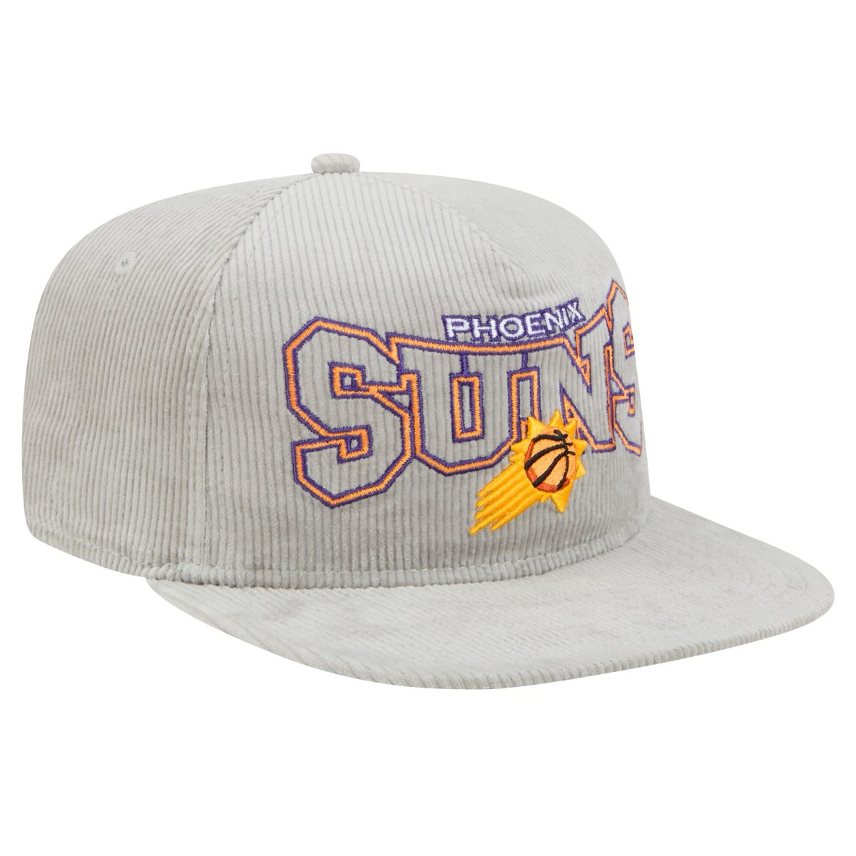 Phoenix Suns mens phoenix suns new era gray throwback corduroy golfer snapback hat Collection | Official Suns Shop