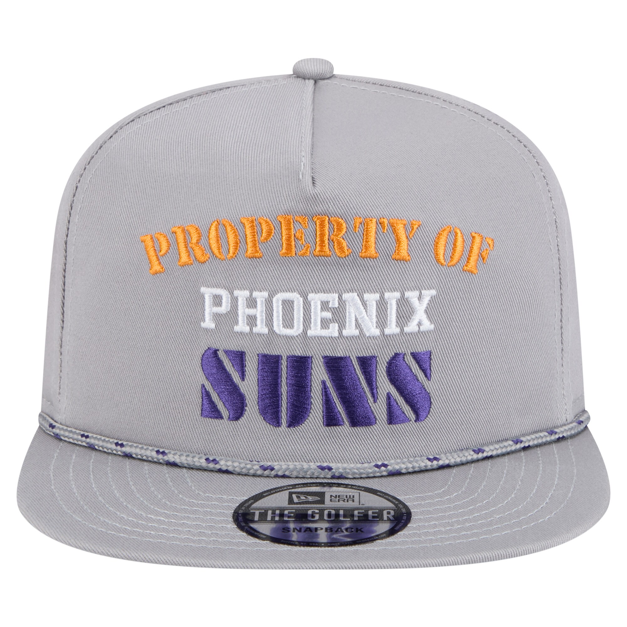 Phoenix Suns mens phoenix suns new era gray throwback property of golfer snapback hat Collection | Official Suns Shop