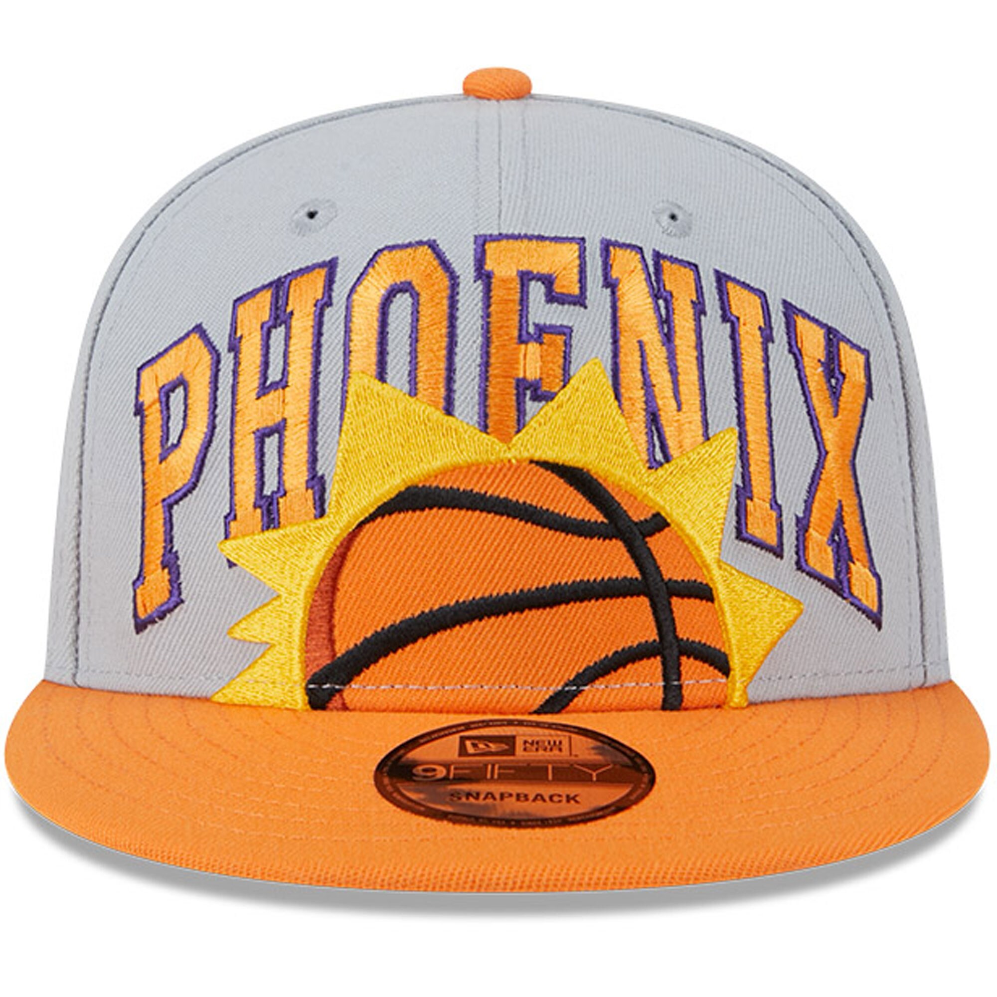 Phoenix Suns mens phoenix suns new era grayorange tip-off two-tone 9fifty snapback hat Collection | Official Suns Shop