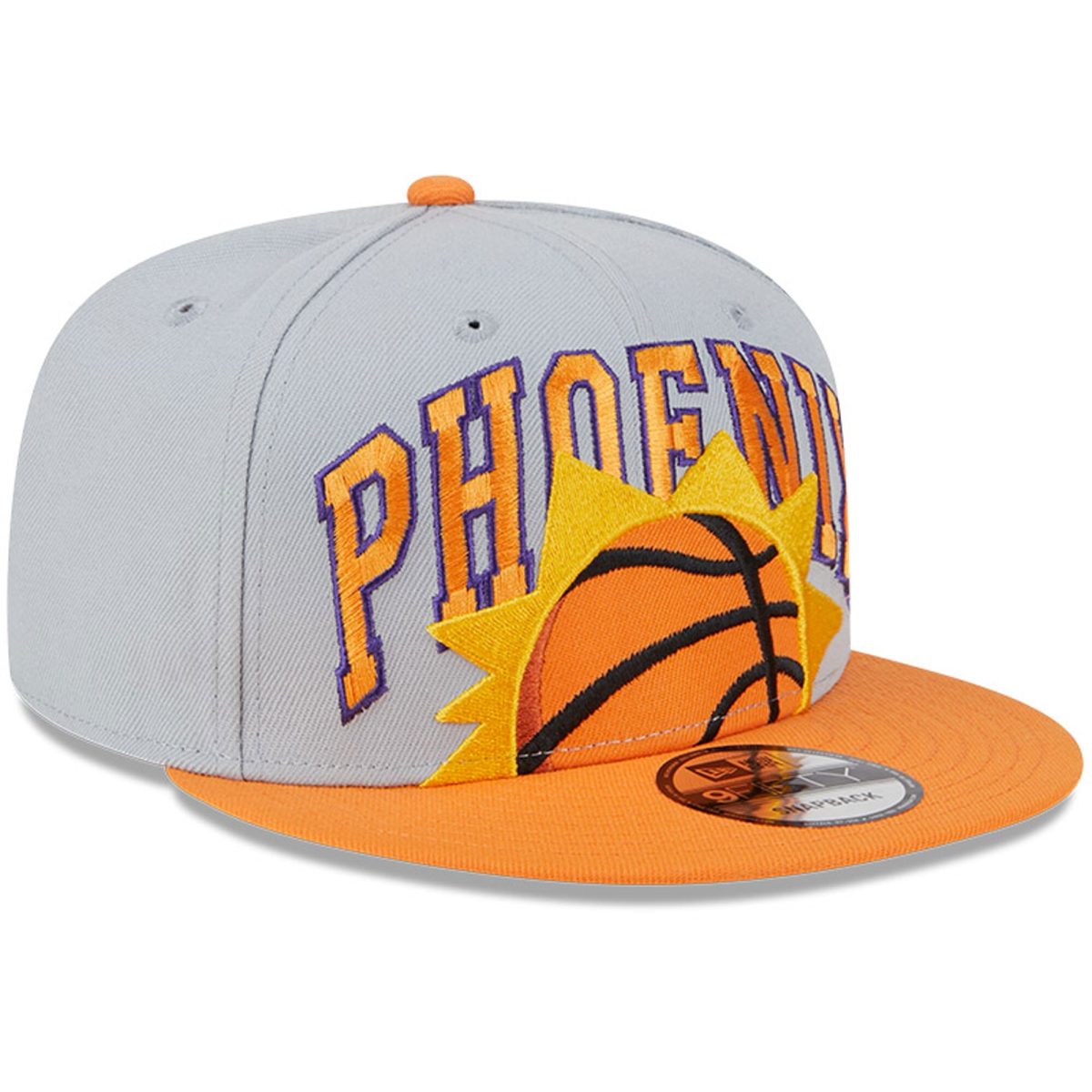 Phoenix Suns mens phoenix suns new era grayorange tip-off two-tone 9fifty snapback hat Collection | Official Suns Shop