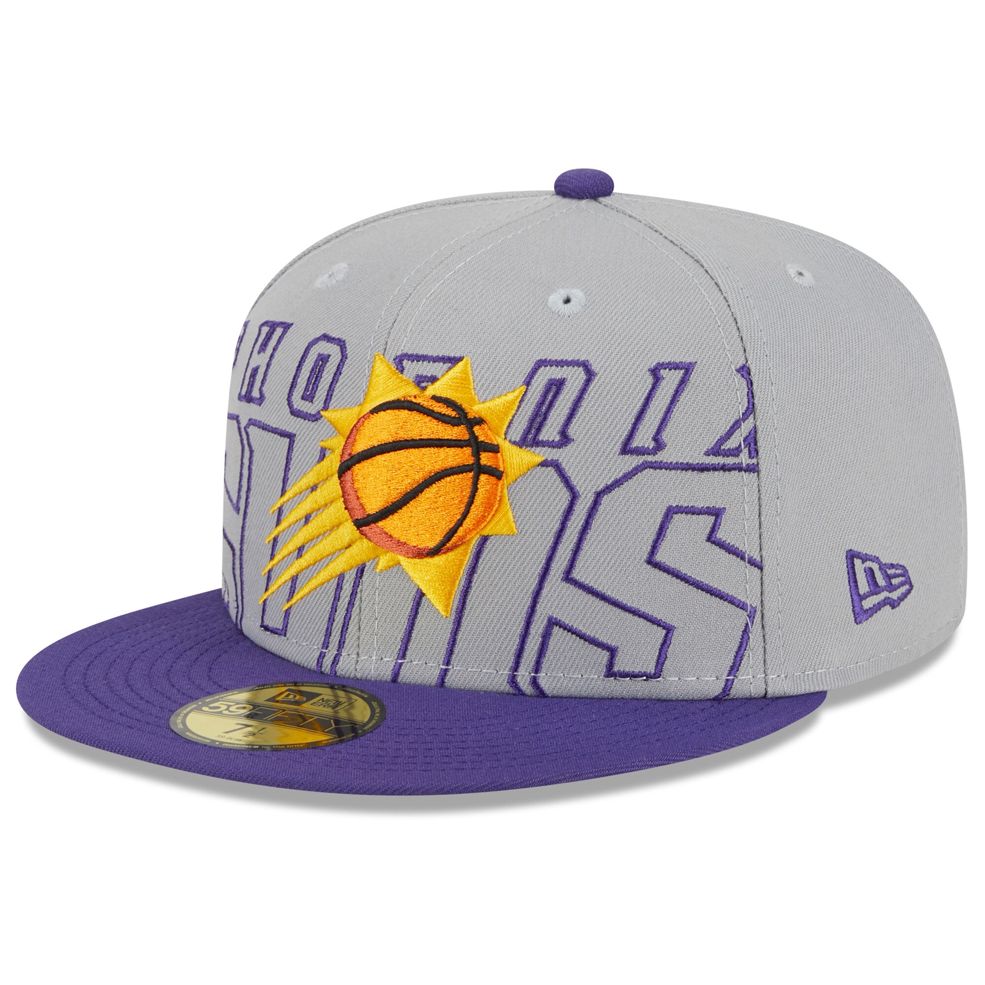 Phoenix Suns mens phoenix suns new era graypurple 2023 nba draft two-tone 59fifty fitted hat Collection | Official Suns Shop