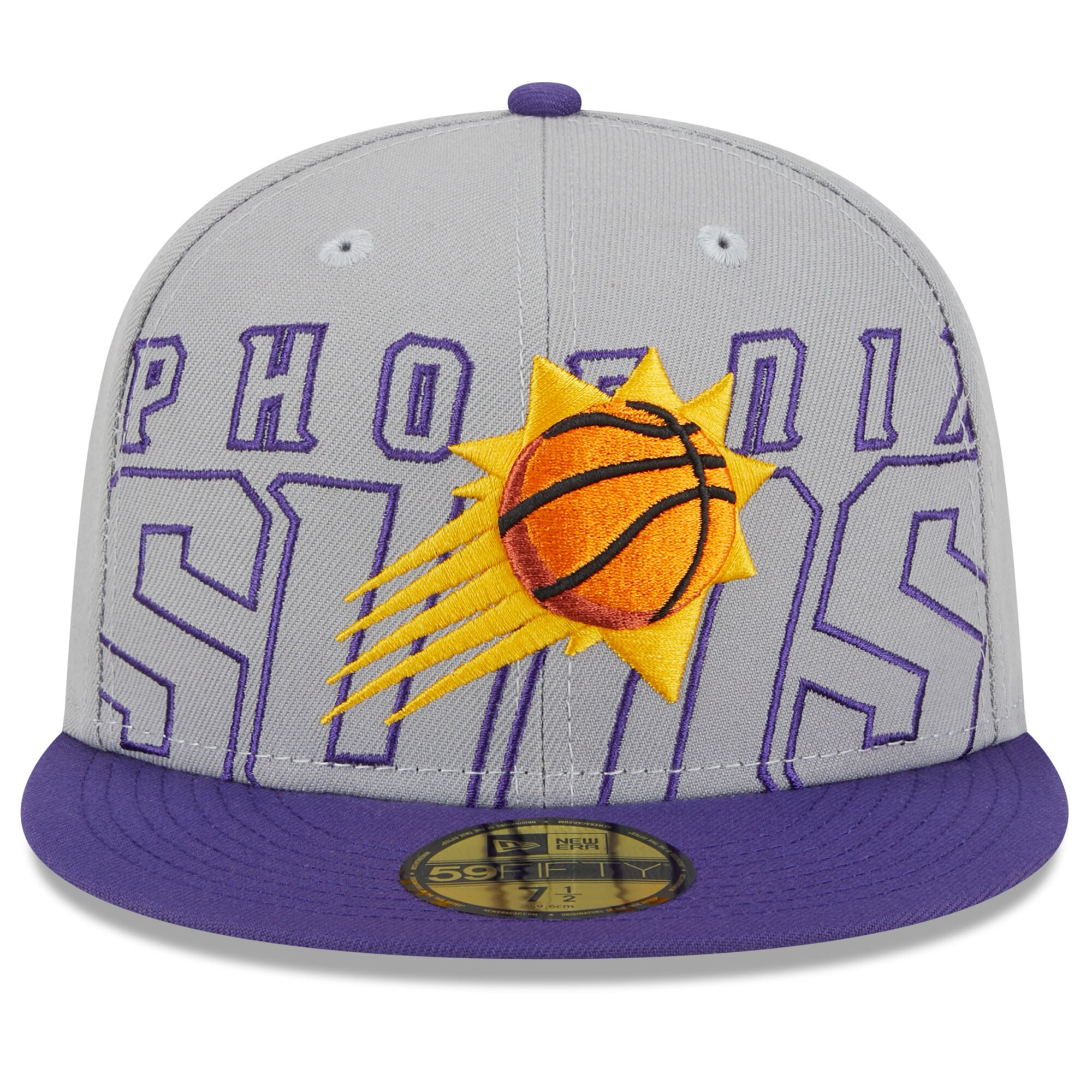 Phoenix Suns mens phoenix suns new era graypurple 2023 nba draft two-tone 59fifty fitted hat Collection | Official Suns Shop