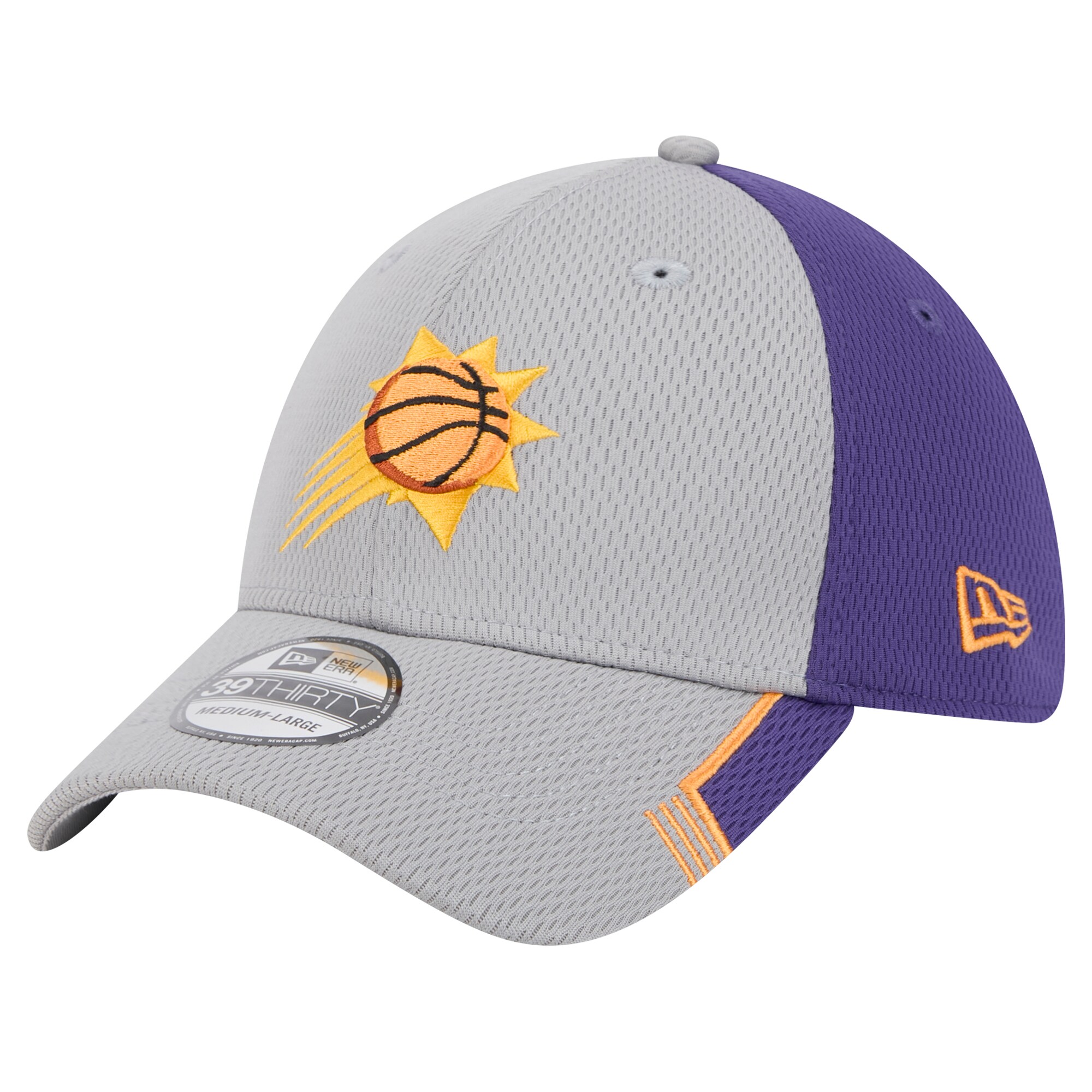 Phoenix Suns mens phoenix suns new era graypurple active trim 39thirty flex hat Collection | Official Suns Shop