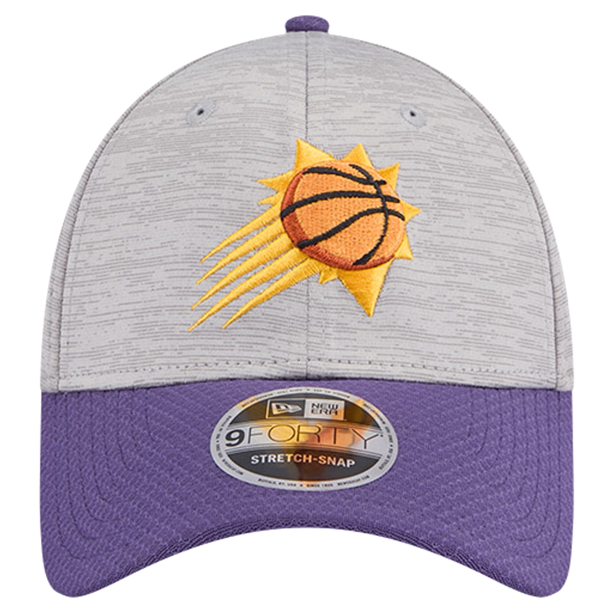 Phoenix Suns mens phoenix suns new era heather graypurple active digi-tech two-tone 9forty adjustable hat Collection | Official Suns Shop
