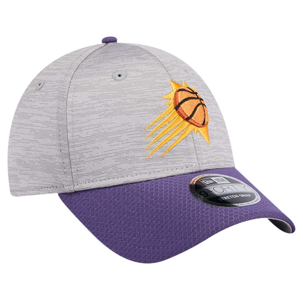 Phoenix Suns mens phoenix suns new era heather graypurple active digi-tech two-tone 9forty adjustable hat Collection | Official Suns Shop