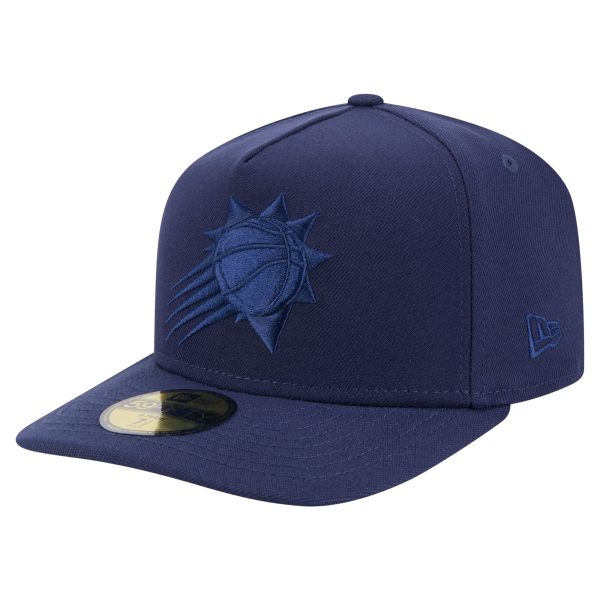 Phoenix Suns mens phoenix suns new era navy colorpack a-frame pinch front 59fifty fitted hat Collection | Official Suns Shop