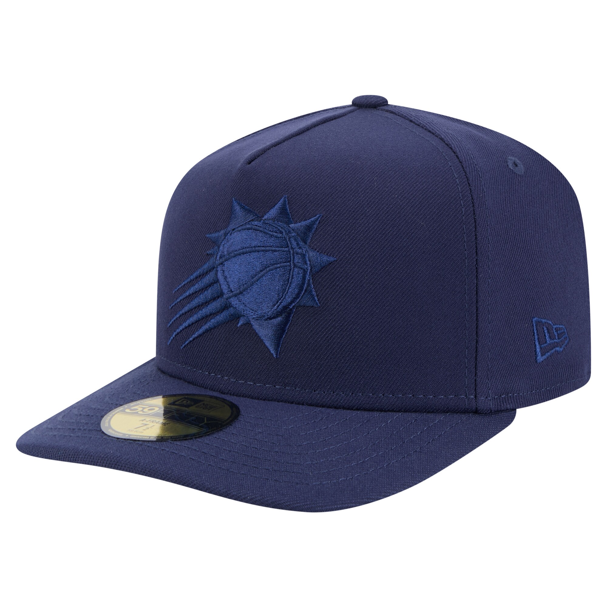 Phoenix Suns mens phoenix suns new era navy colorpack a-frame pinch front 59fifty fitted hat Collection | Official Suns Shop
