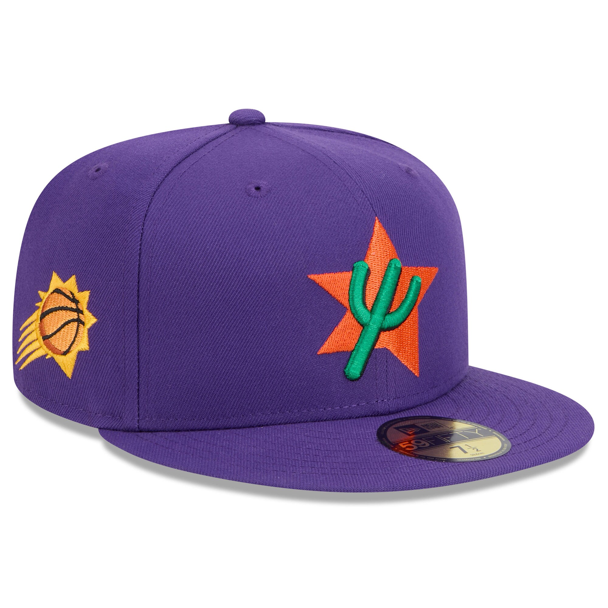Phoenix Suns mens phoenix suns new era purple 202425 city edition alternate 59fifty fitted hat Collection | Official Suns Shop