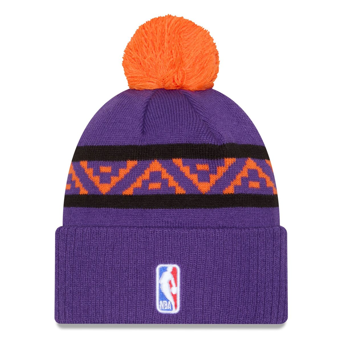 Phoenix Suns mens phoenix suns new era purple 202425 city edition cuffed knit hat with pom Collection | Official Suns Shop