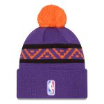 Phoenix Suns mens phoenix suns new era purple 202425 city edition cuffed knit hat with pom Collection | Official Suns Shop