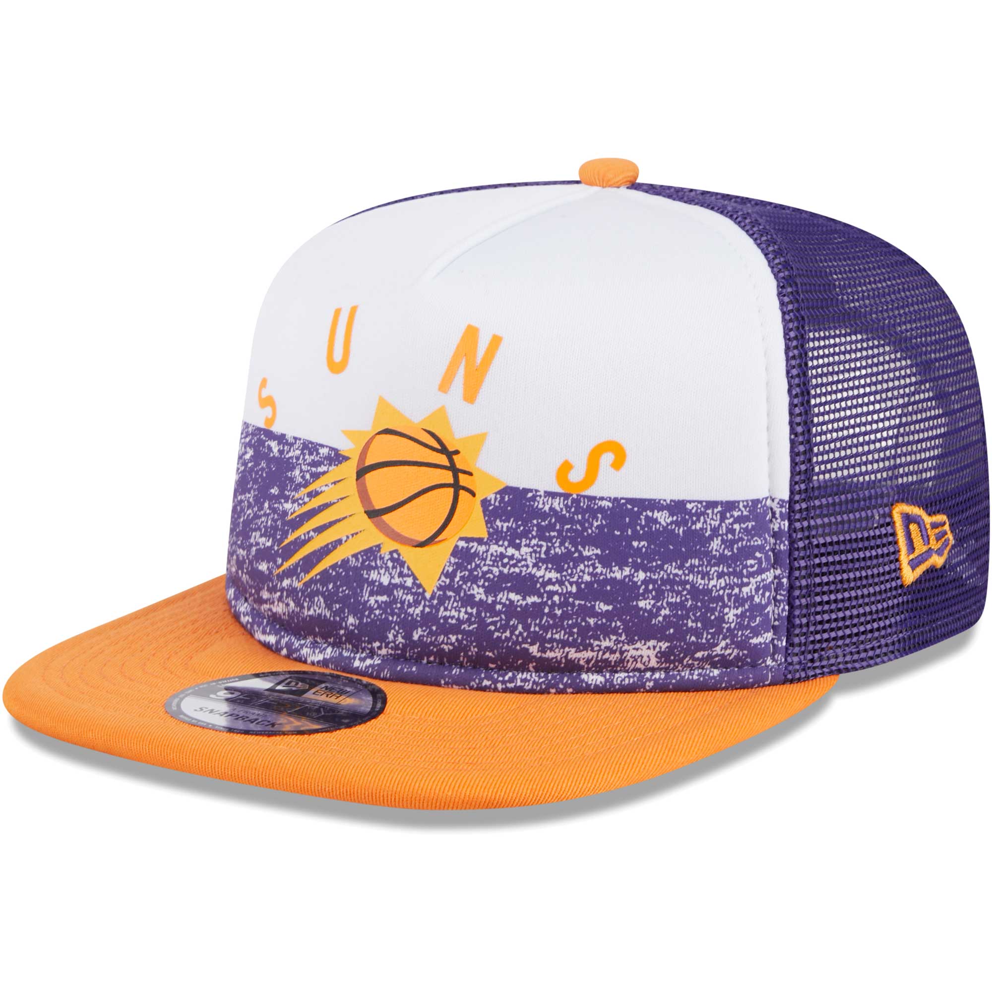 Phoenix Suns mens phoenix suns new era purple arch a-frame trucker 9fifty snapback hat Collection | Official Suns Shop