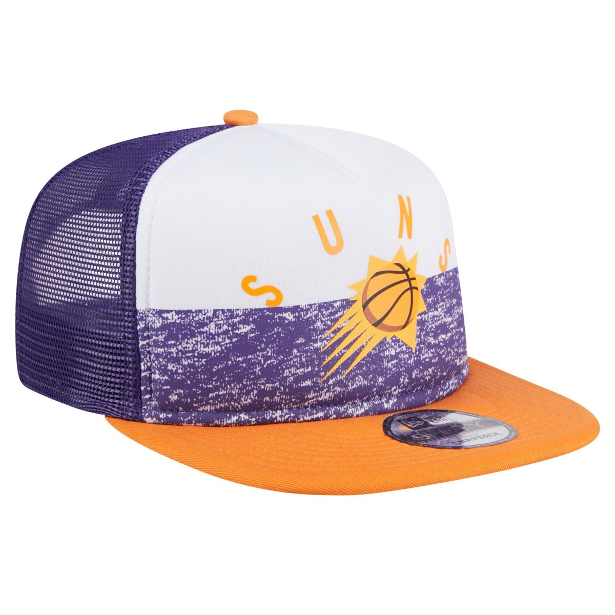 Phoenix Suns mens phoenix suns new era purple arch a-frame trucker 9fifty snapback hat Collection | Official Suns Shop
