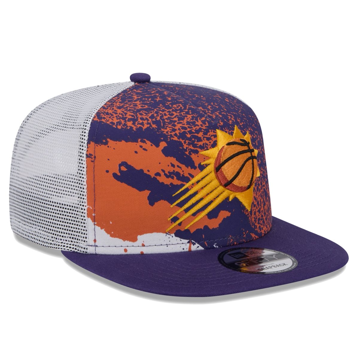 Phoenix Suns mens phoenix suns new era purple court sport speckle 9fifty snapback hat Collection | Official Suns Shop