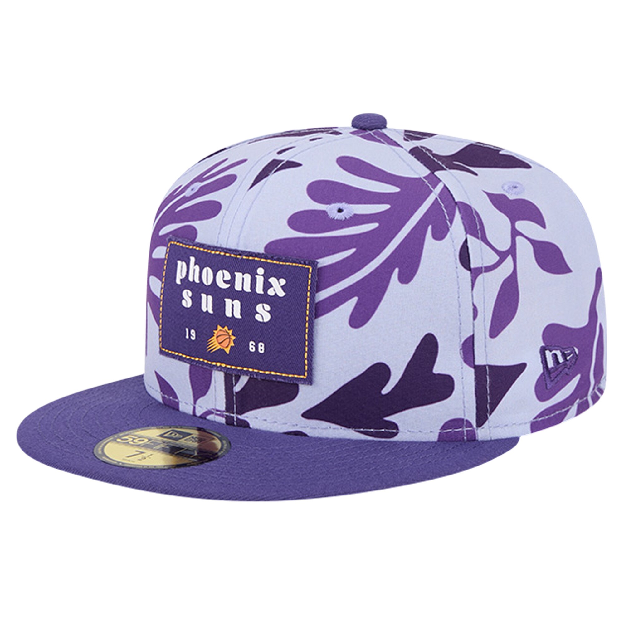 Phoenix Suns mens phoenix suns new era purple palm fronds 2-tone 59fifty fitted hat Collection | Official Suns Shop