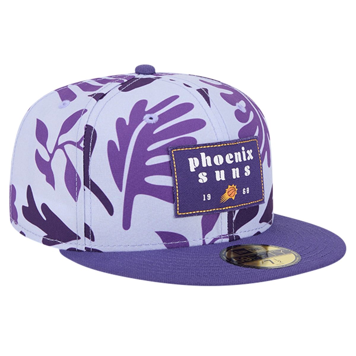 Phoenix Suns mens phoenix suns new era purple palm fronds 2-tone 59fifty fitted hat Collection | Official Suns Shop