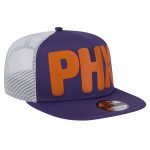 Phoenix Suns mens phoenix suns new era purple puff print team code a-frame 9fifty trucker snapback hat Collection | Official Suns Shop