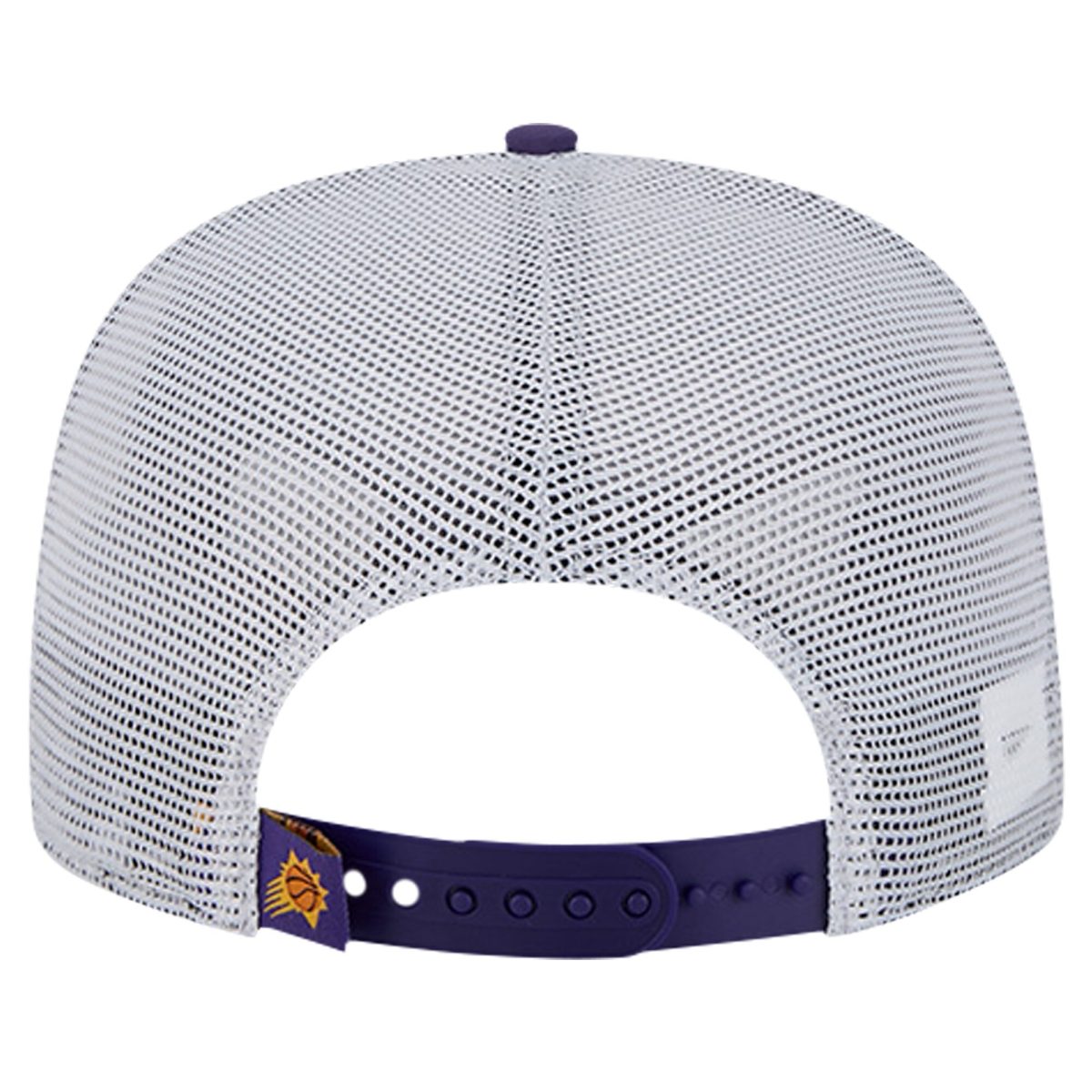 Phoenix Suns mens phoenix suns new era purple puff print team code a-frame 9fifty trucker snapback hat Collection | Official Suns Shop