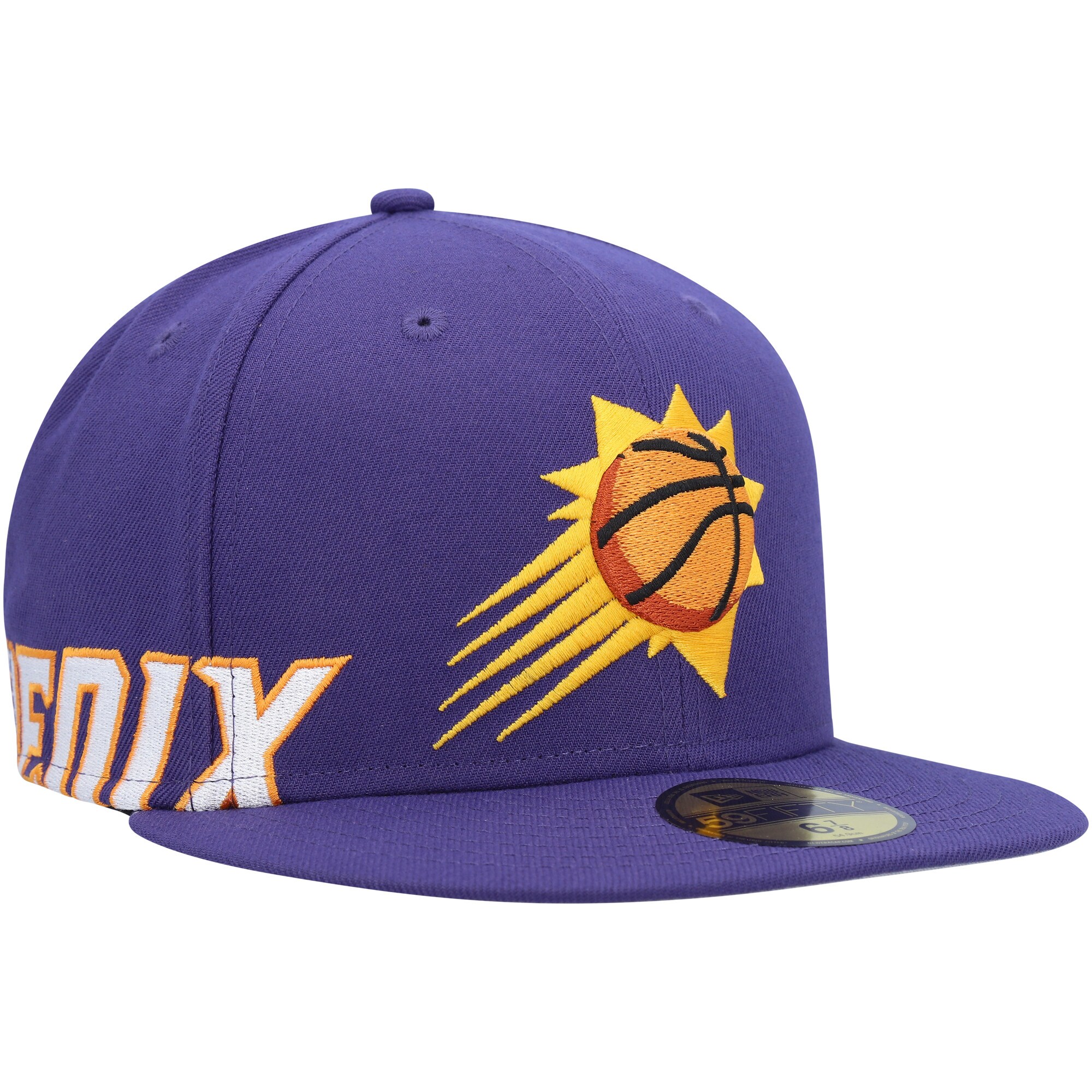 Phoenix Suns mens phoenix suns new era purple side arch jumbo 59fifty fitted hat Collection | Official Suns Shop