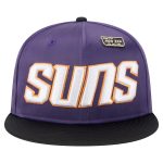 Phoenix Suns mens phoenix suns new era purpleblack throwback satin vintage pin two-tone 59fifty fitted hat Collection | Official Suns Shop