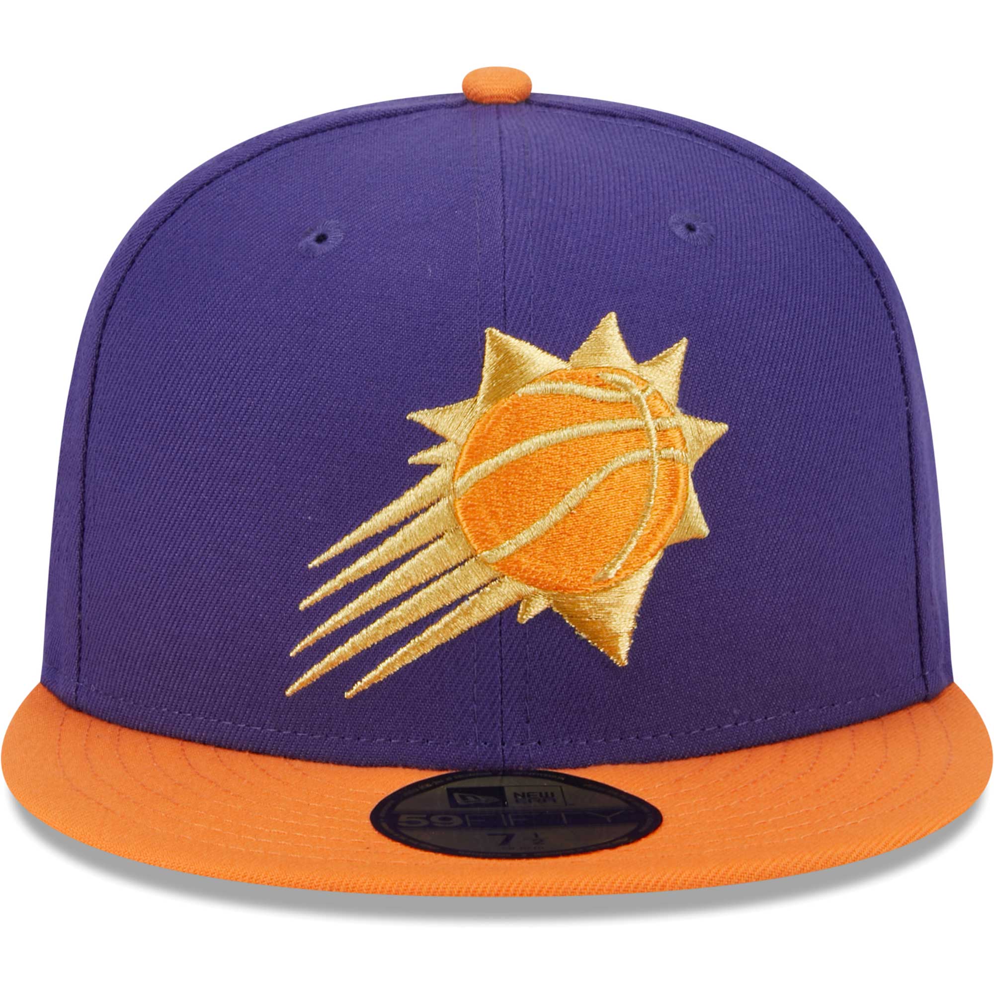 Phoenix Suns mens phoenix suns new era purpleorange gameday gold pop stars 59fifty fitted hat Collection | Official Suns Shop