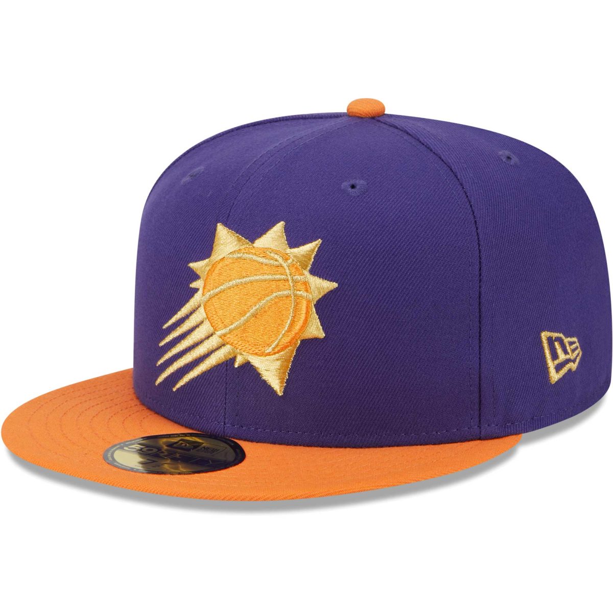 Phoenix Suns mens phoenix suns new era purpleorange gameday gold pop stars 59fifty fitted hat Collection | Official Suns Shop