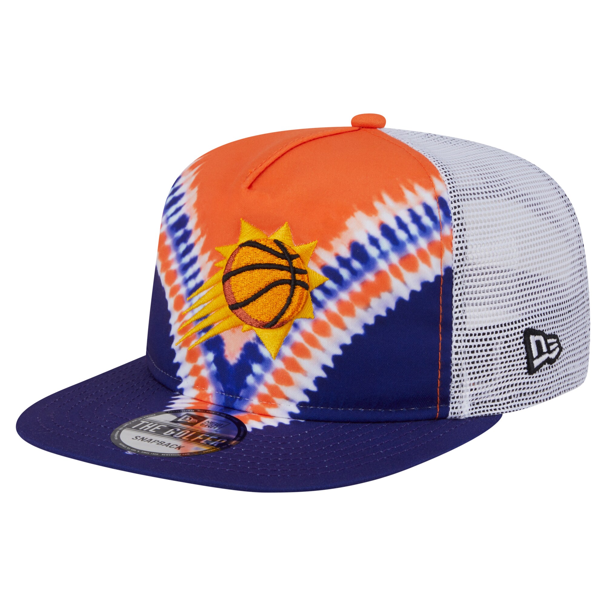 Phoenix Suns mens phoenix suns new era purpleorange throwback dye golfer snapback hat Collection | Official Suns Shop