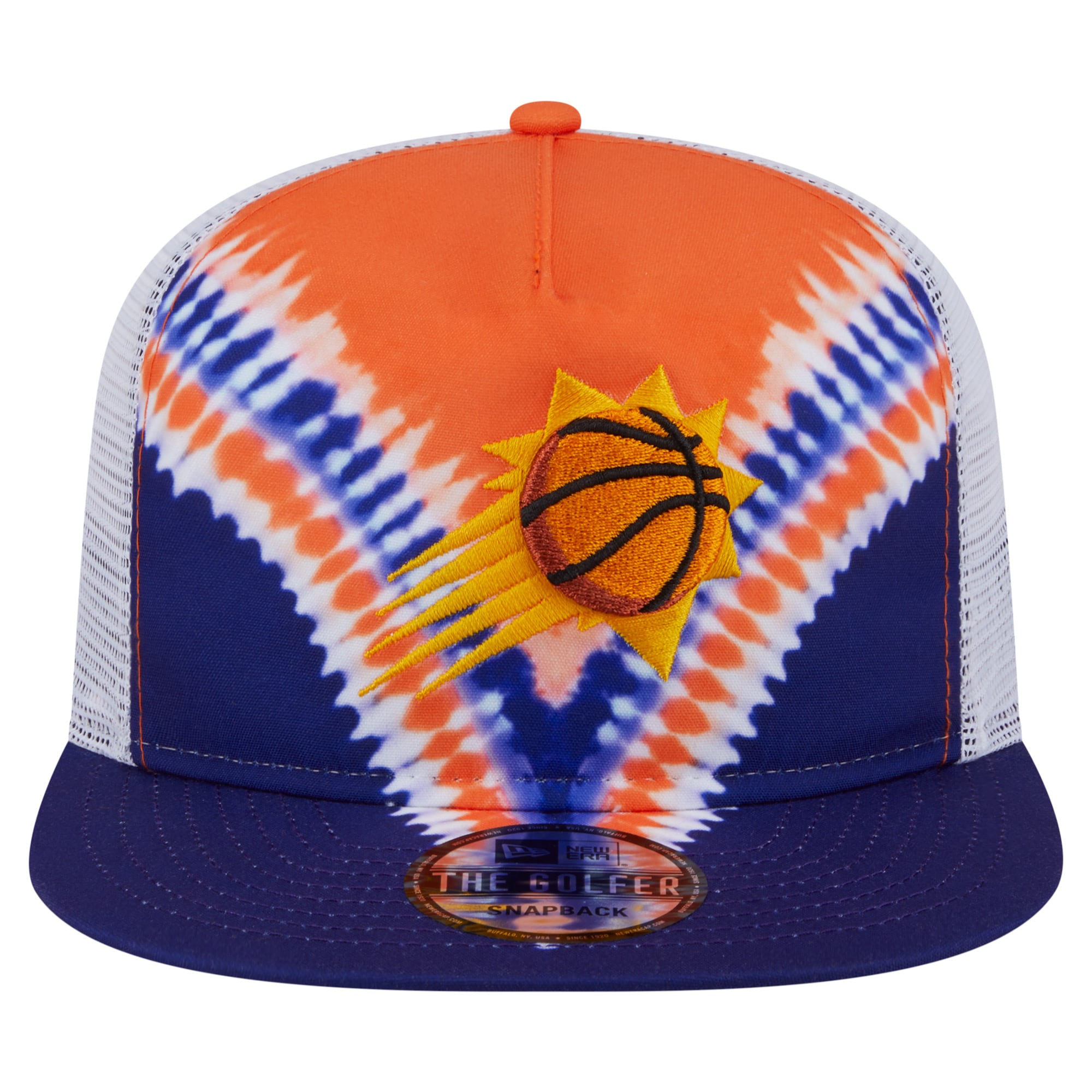 Phoenix Suns mens phoenix suns new era purpleorange throwback dye golfer snapback hat Collection | Official Suns Shop