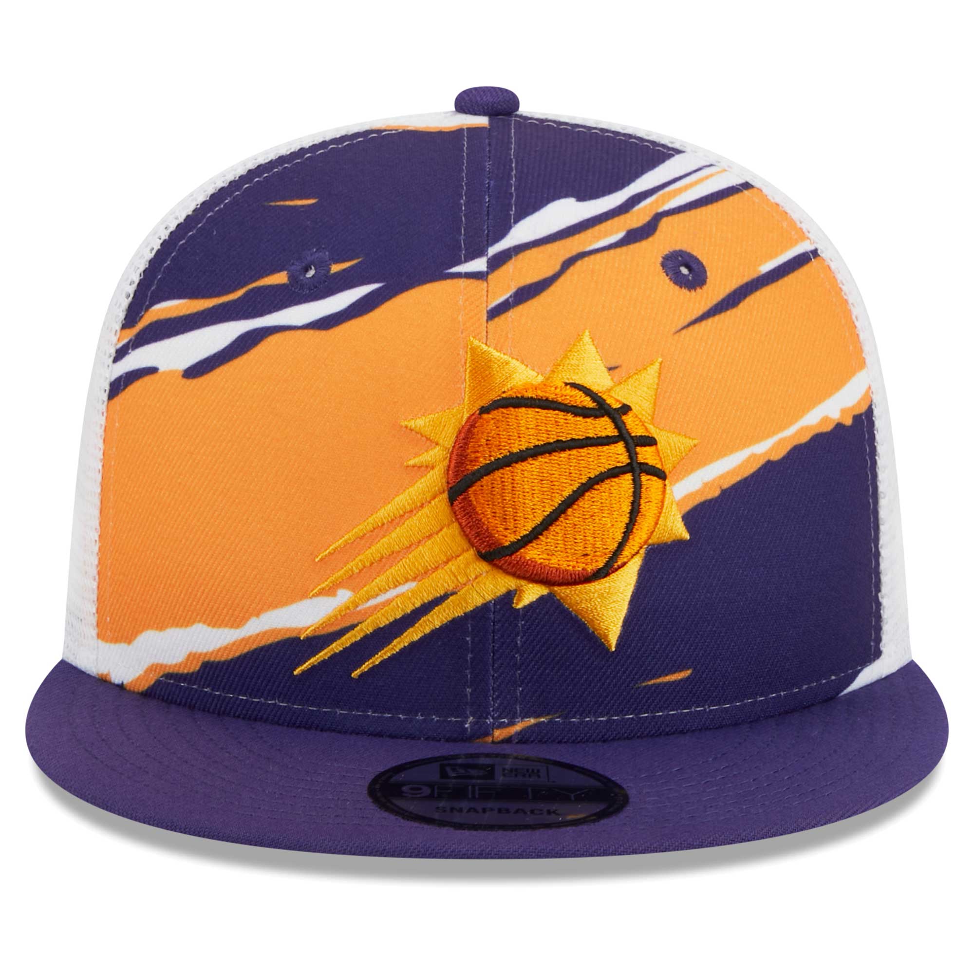 Phoenix Suns mens phoenix suns new era purplewhite tear trucker 9fifty adjustable hat Collection | Official Suns Shop