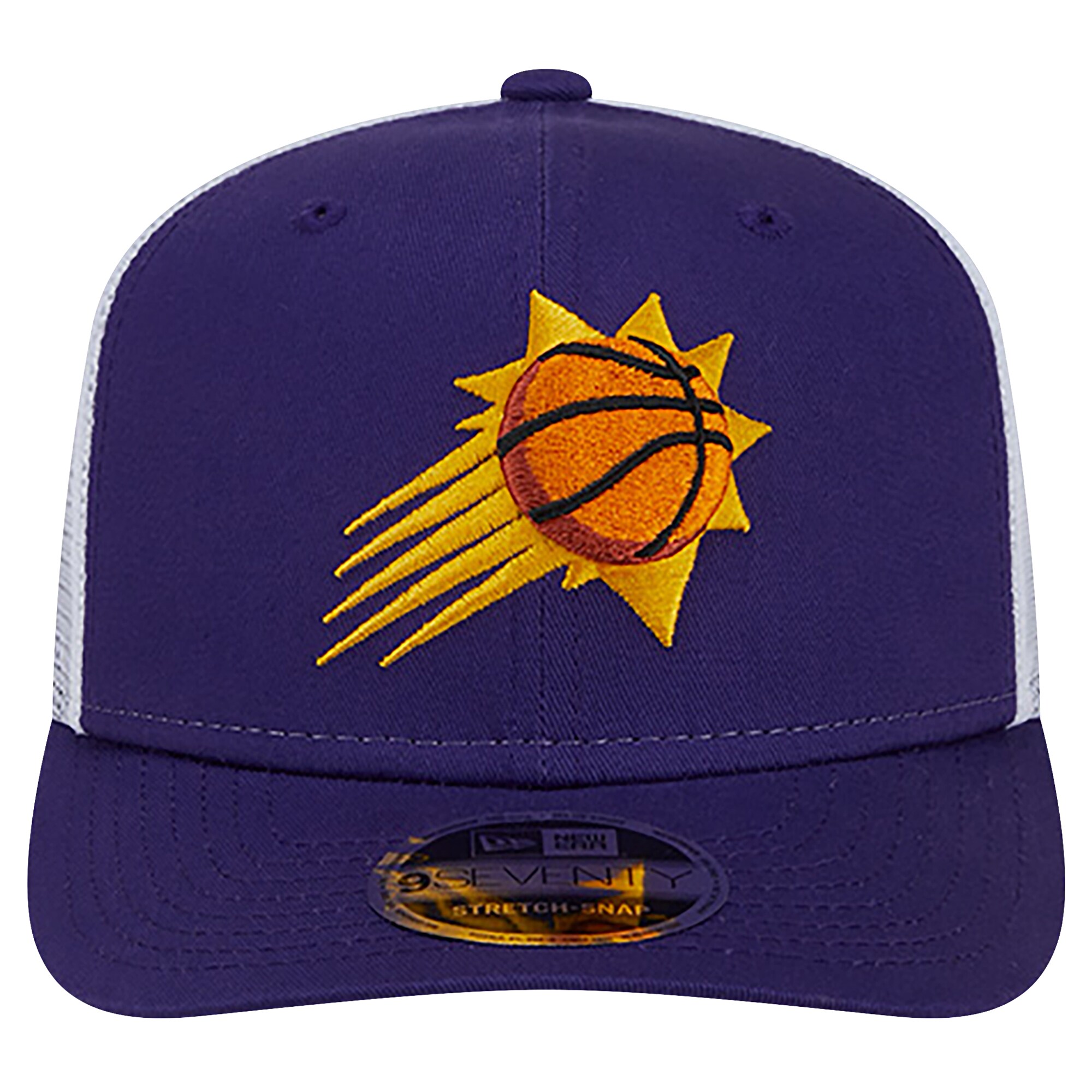 Phoenix Suns mens phoenix suns new era purplewhite trucker 9seventy coolera stretch-snap hat Collection | Official Suns Shop