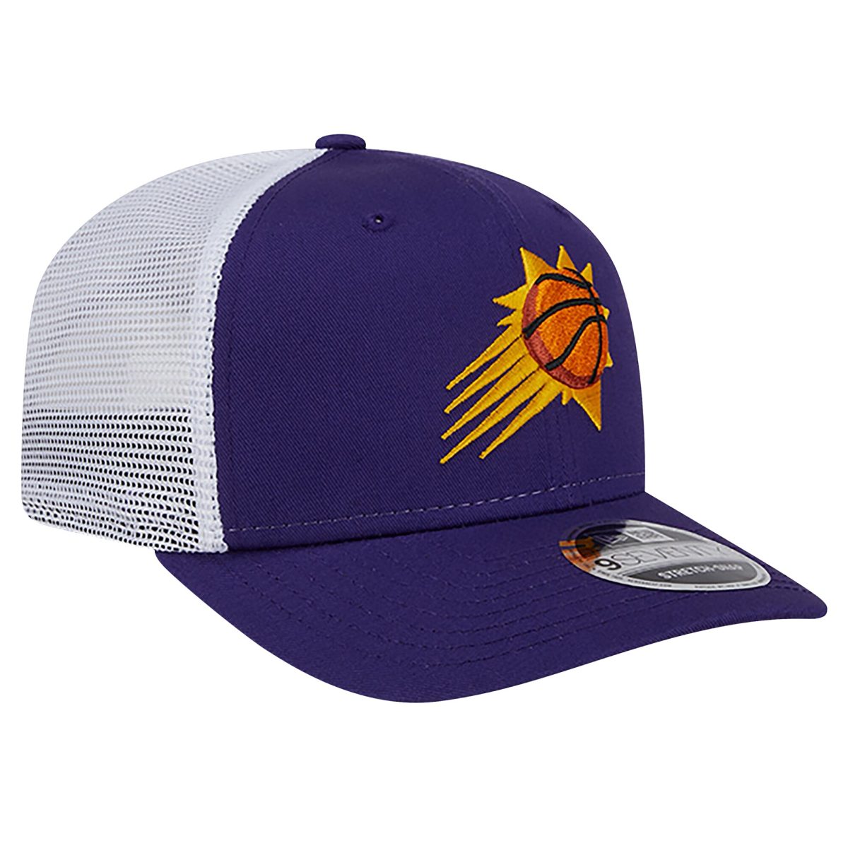 Phoenix Suns mens phoenix suns new era purplewhite trucker 9seventy coolera stretch-snap hat Collection | Official Suns Shop