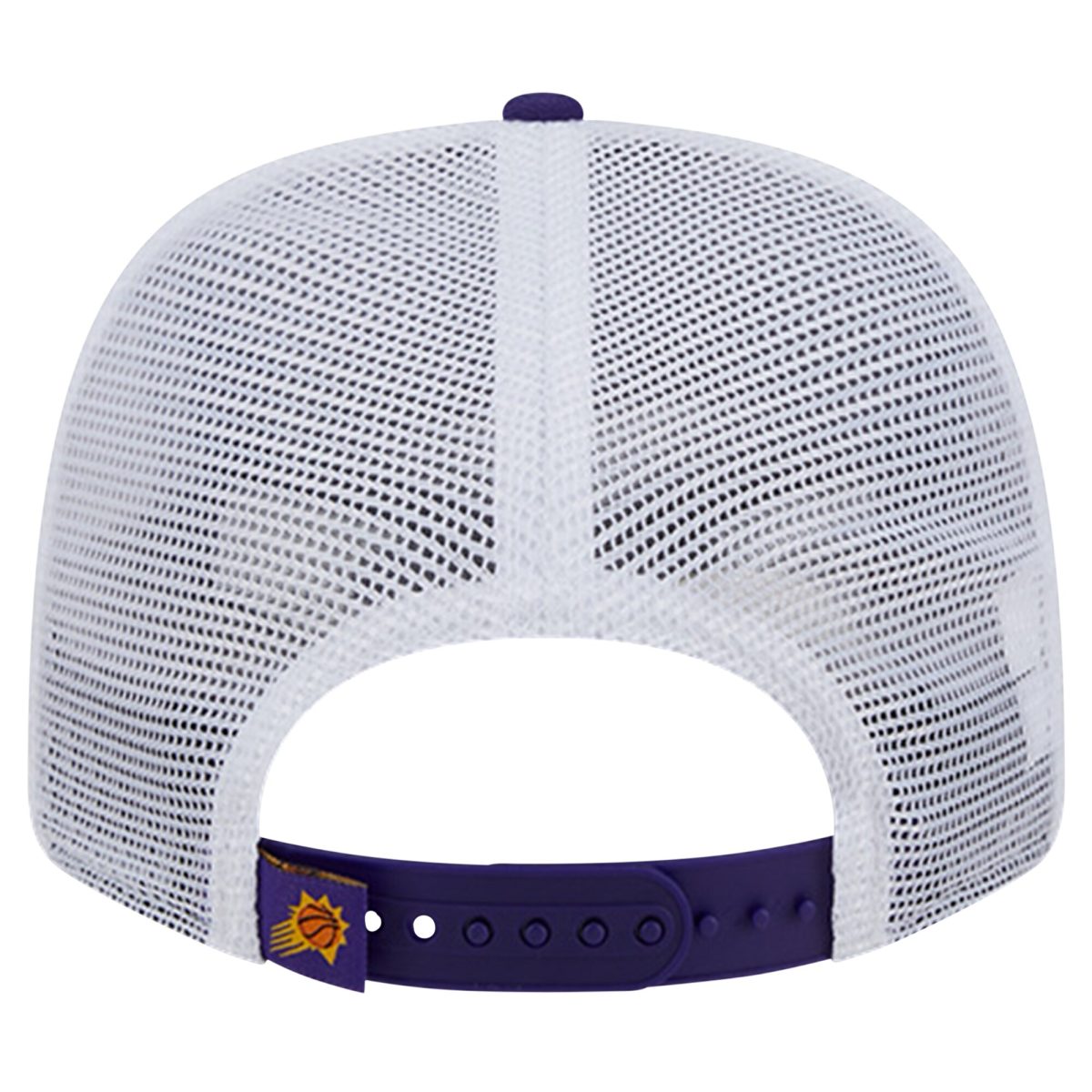 Phoenix Suns mens phoenix suns new era purplewhite trucker 9seventy coolera stretch-snap hat Collection | Official Suns Shop